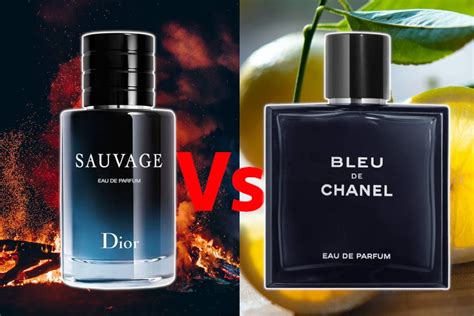 bleu de chanel edp vs dior sauvage|bleu De Chanel vs sauvage.